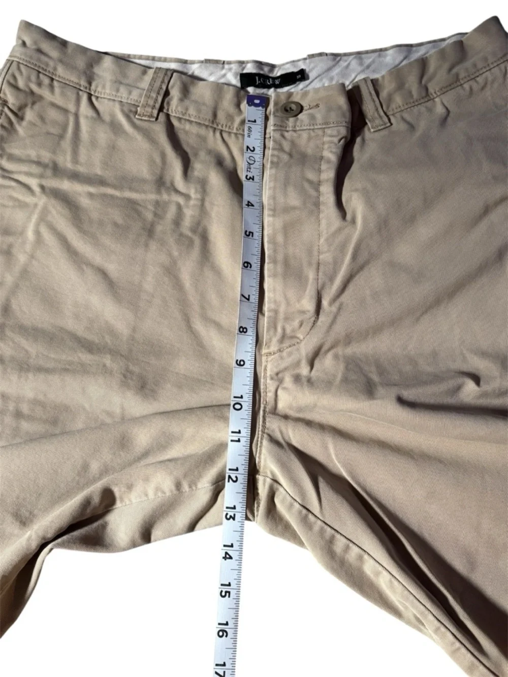 J. Crew shorts men’s, color Tan, size 33